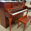 2004 Yamaha Queen Anne console, dark cherry - Upright - Console Pianos